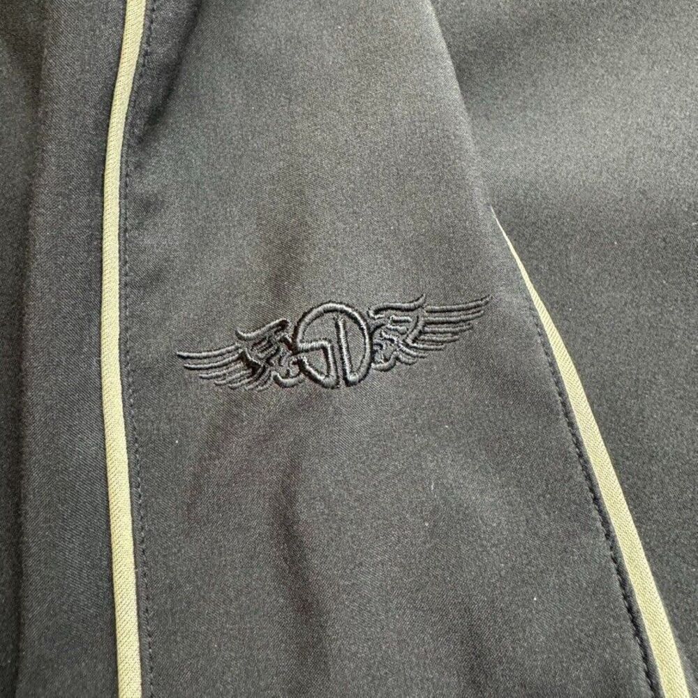 Straight Down Performance Golf Black Quarter Zip … - image 3